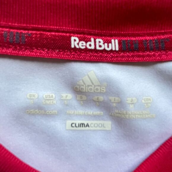 NWOT Adidas New York Redbull MLS Soccer Jersey USA Patches Logo Small Men - Picture 10 of 14